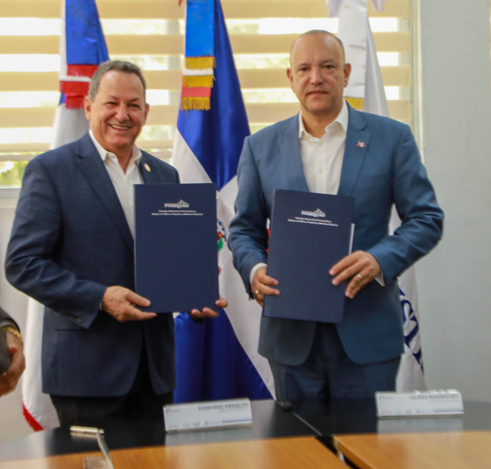 Promipyme y Proindustria firman acuerdo